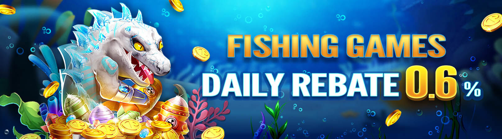 7XM - FISHING GAMES DAILY REBATE 0.6%