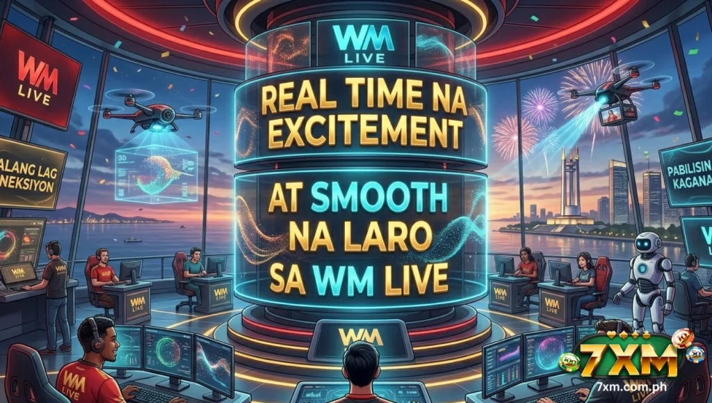 Real Time na Excitement at Smooth na Laro sa WM Live