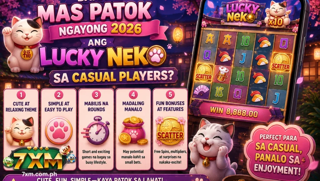 Bakit mas patok ngayong 2026 ang Lucky Neko Slot sa casual players