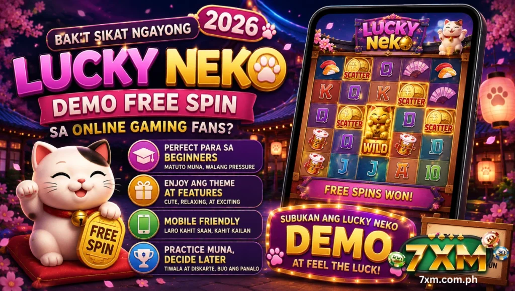 Bakit sikat ngayong 2026 ang Lucky Neko Demo Free Spin sa online gaming fans