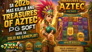 Sa 2026 mas kilala ang Treasures of Aztec PG soft dahil sa solid na gameplay